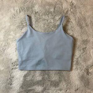Light Blue Women’s Cropped Top